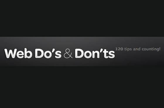 Do and donts