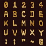 O menor alfabeto do mundo escrito com DNA