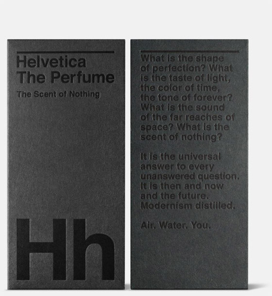 Helvetica perfume