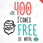 Download free: mais 400 ícones natalinos em vetor