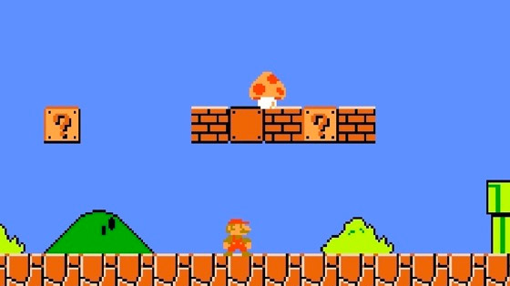 Super Mario para NES, 1985