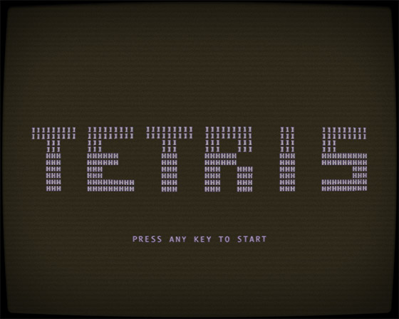 Tetris Electronika 60 por Alexey Pajitnov (1984) - imagem via