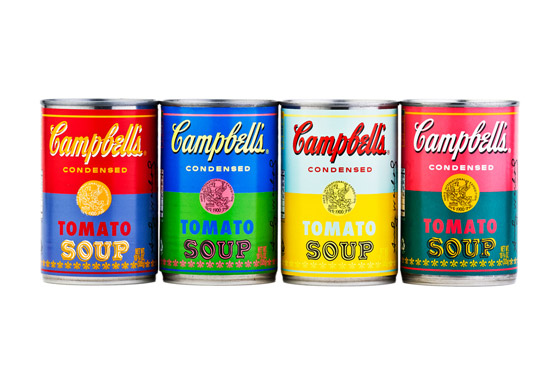 campbells - andy warhol cans 50th 