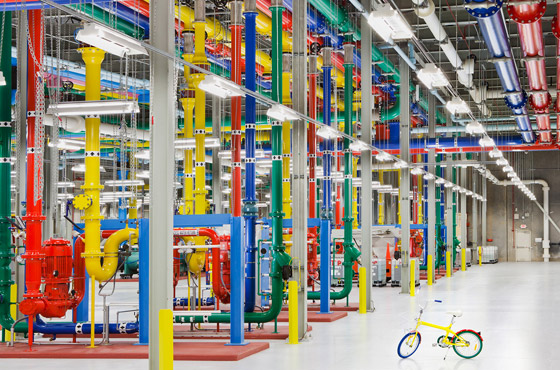 google data center e a g-bike