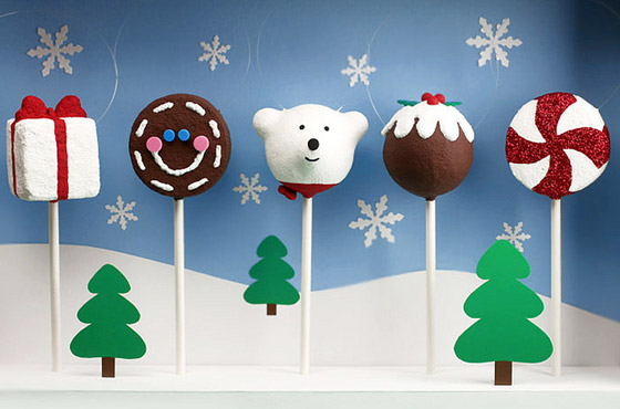 xmas food cakepops