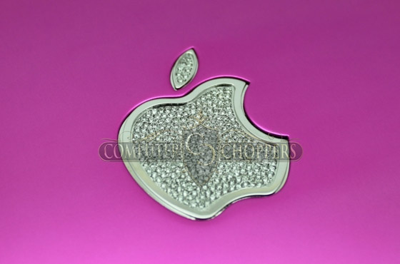 Logo apple with diamonds - computer choppers