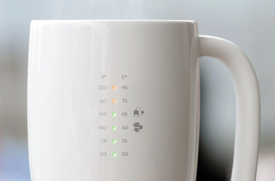 Smart mug - a caneca que informa a temperatura ideal