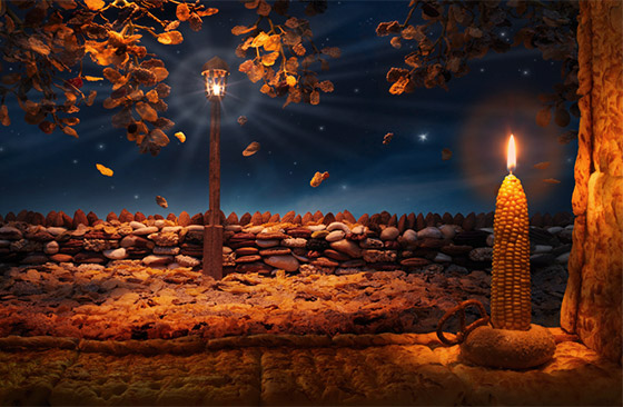 ''Corn Candle''