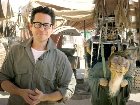 J.J. Abrams, diretor da nova saga. 