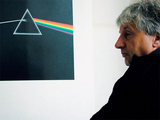 Storm Thorgerson. Foto por Angus R Shamal.