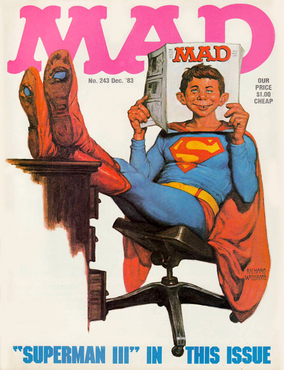 Terceiro Super-Homem da revista, de 1983.