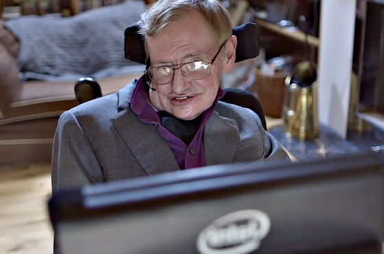 Stephen Hawking em 2014