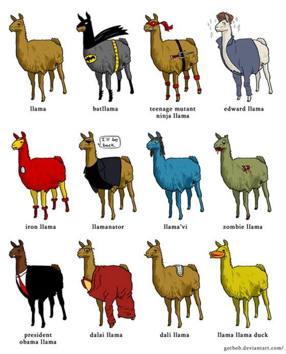 llama-characters
