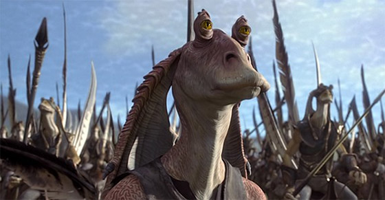 O que vai acontecer a Jar Jar?