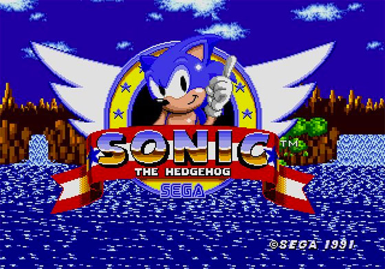Sonic para Mega Drive, 1991.