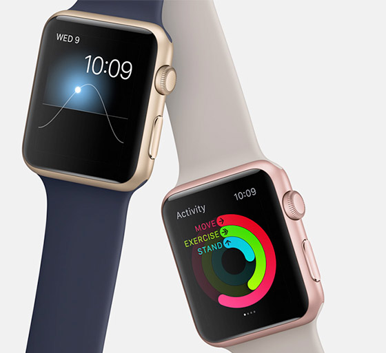 San Francisco nas telas do Apple Watch.