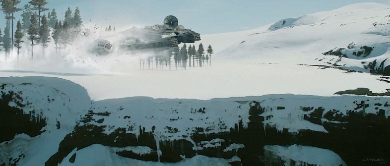 Star-Wars-Falcon-crashes-in-snow