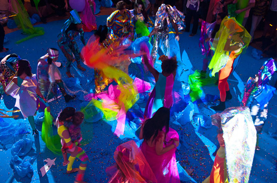 Instalação "Abravana - Dança da chuva", 2013, Centro Cultural do Banco do Brasil, São Paulo