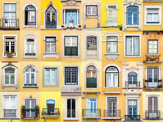 Lisboa em amarelo