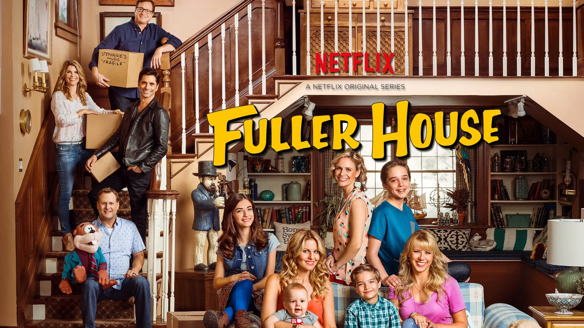 The house is full again. Fuller house is coming to Netflix February 26.
