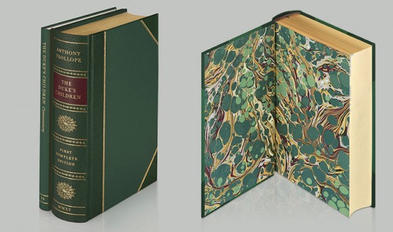 Marmorização de livros pela Folio Society